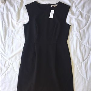 LOFT NWT Black sleeveless dress size 4